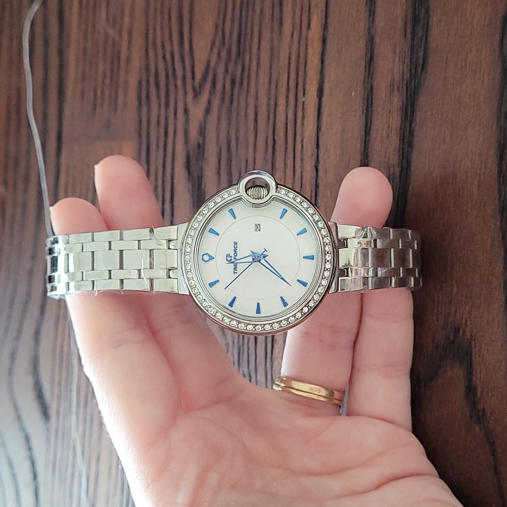 NWT- Time force Swiss Watch Stainless Steel